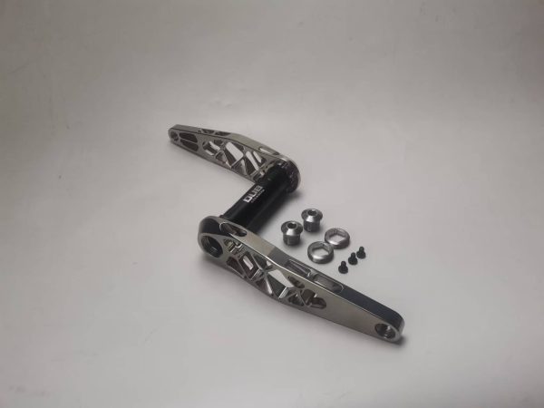 Titanium-DX Titanium Cranks DUB Spindle 8 Splines For Shimano